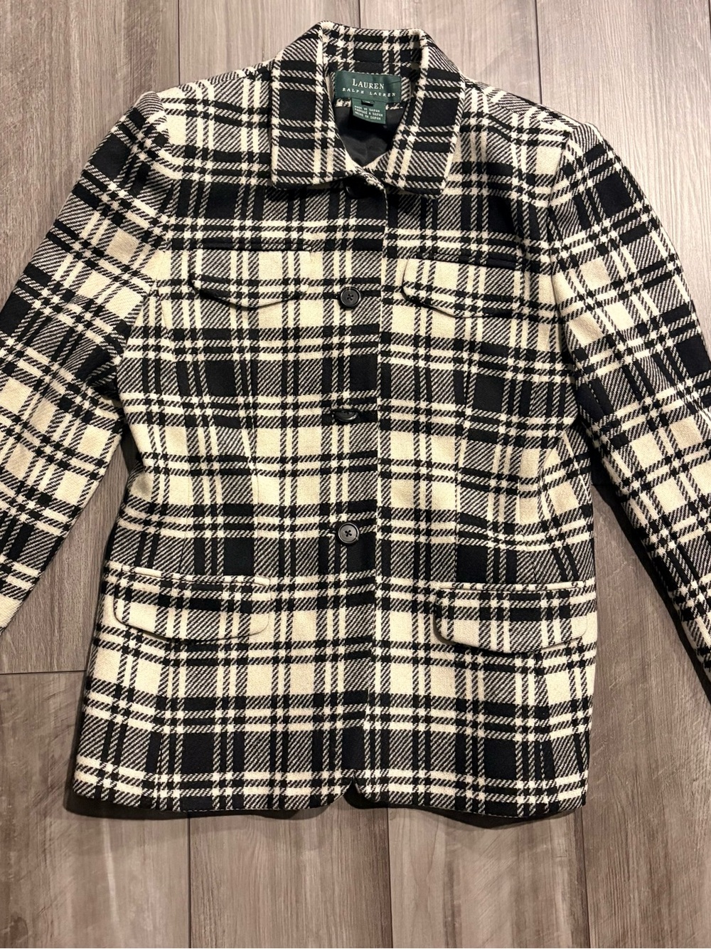 Vintage Ralph Lauren Wool Coat - Picture 2 of 4